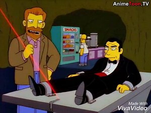 1K views · 90 reactions | #BestOfHankScorpio Hank: Ingenious, isn't it, Mr. Bont? James Bont: Scorpio, you're totally mad. Hank: I wouldn't point fingers, you jerk. James Bont: So, do you expect me to talk? Hank: I don't expect anything from you except to die and be a very cheap funeral. You're gonna die now. Season 8 Episode 2 - You Only Move Twice | The Simpsons Best Scenes | Facebook