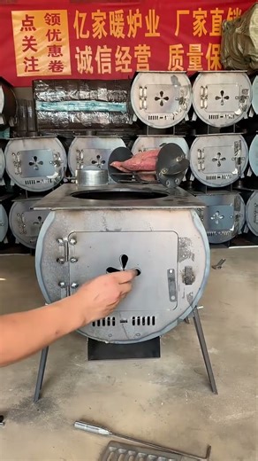 Heating and cooking stove, can burn wood and coal heatingartifact self-builthouse heating.