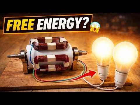 Free Energy Generator 220V with Armature Build It Yourself Today!