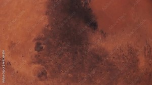 Mars planet rotating Background and backscreen VFX