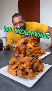 100 Chicken Wings #chickenwings #wings #cooking | Joél James