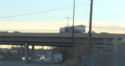 Semi crash closes portion of westbound I-76 at Sheridan Boulevard