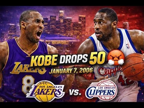Kobe Bryant 50 Points vs Elton Brand | Los Angeles Lakers vs Clippers | January 07, 2006 | Full Game