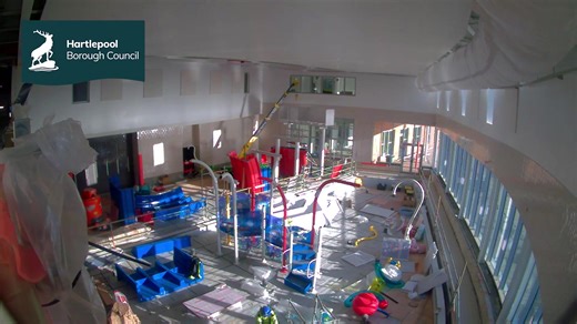 📣A major new milestone has been reached in the construction of our new flagship Active Wellbeing Hub, Highlight. ✅Work to install the race slide and water play equipment within the leisure pool area is now complete. 📹Check out the footage from our timelapse camera which recorded the progress of the work as it was carried out. 🗣️Councillor Karen Oliver, Chair of the Council's Housing, Growth and Communities Committee, said: "These are exciting times, with work on Highlight forging ahead. It wi
