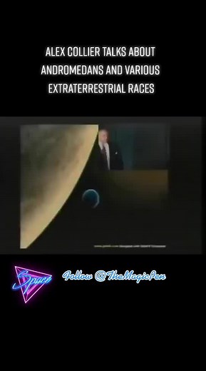 ALEX COLLIER TALKS ABOUT THE ANDROMEDANS, EXTRATERRESTRIAL ALIEN RACES AND GENETICS Watch here:👉@TheMagicPen #alexcollier #andromedans #academyofinnerlight