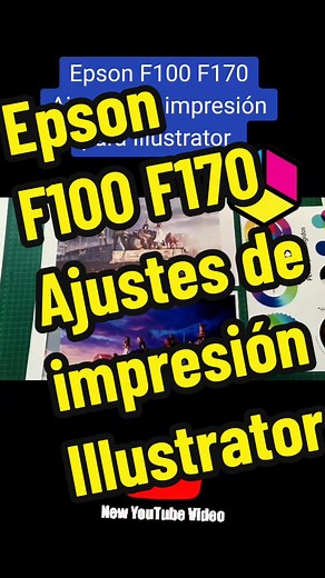 Ajustes Esenciales para Impresión en Epson F100 F170