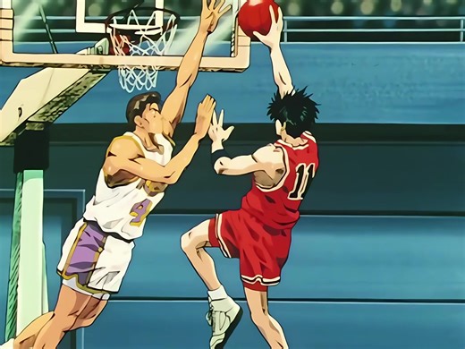 Slam Dunk Last Episode 101 | Remastered 4k #slamdunk #hanamichisakuragi #kaedarukawa #shohoku