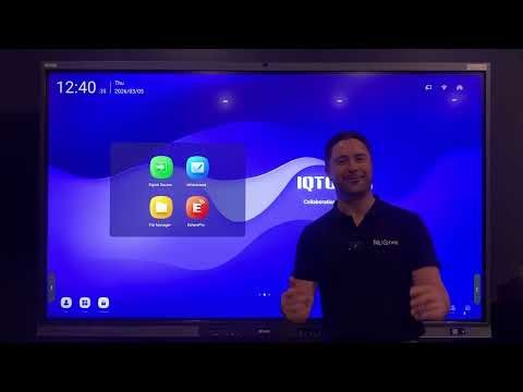How To Access Windows 11 Pro OPS & The Digital Keyboard - IQ Board