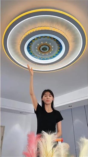 Luxury Ceiling Light Design ✨ Modern LED Ceiling Decoration for Stylish Home 🏠💡 #shorts