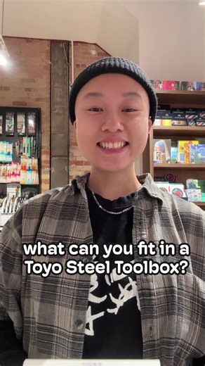 Boxing Day is a great day to pickup one of our new toolboxes from Toyo Steel! Not sure what size works for you? Watch our video to see what supplies can fit inside each of the 4 sizes we have in stock. Toyo Steel was the first manufacturer in the world to make a seamless steel toolbox from a single sheet of steel. Since 1969 they've made high quality metal products, now available at Gwartzman's!
