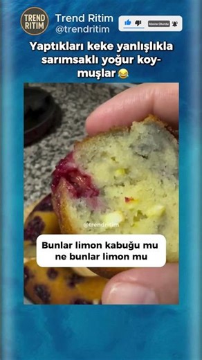 Yaptıkları Keke Yanlışlıkla Sarımsaklı Yoğur Koymuşlar 😂😄