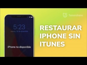 RESTAURAR IPHONE ｜restablecer iPhone sin iTunes en 3 formas🔥