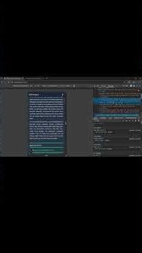 Next.js Portfolio Website Preview 🚀 #shorts