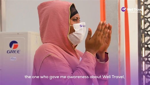 Hajat Asia's Hajj journey was worry-free & effortless with Weli Travel She proves that Hajj doesn't have to be stressful. Break the misconception and join Weli Travel for a seamless pilgrimage experience #WeliTravel #Hajj2025 #LifeChangingJourney | Weli Travel