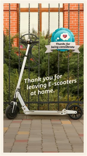 E-Scooters are not permitted on-board. By leaving E-Scooters at home, you reduce the risk of fire from lithium batteries and contribute to a safer environment. Your consideration helps create a safer journey for everyone. ​ ​ Find our more information about our E-Scooter policy using the link in our bio. | CrossCountry trains