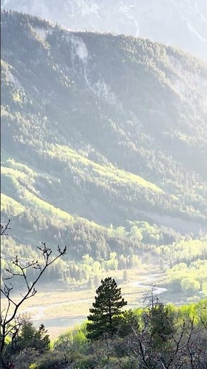 A beautiful Spring evening here in the Rocky Mountains #rockymountains