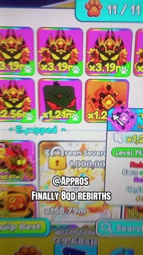 Tapping into Roblox: 8QD Rebirths Gameplay