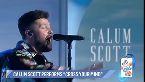Me and the band performing ‘Cross Your Mind’ live on Today Show 🇺🇸 Full performance here. X https://www.today.com/video/watch-calum-scott-perform-cross-your-mind-live-on-today-146724933783 | Calum Scott