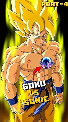 Goku vs Sonic Part 4 😱 | Vegeta vs Shadow Final Clash 🔥 | Multiverse Fight हिंदी #anime #goku