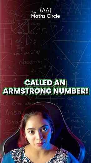 Why 153 is a Special Armstrong Number? | Math Magic Explained #mathfacts #didyouknow #learnmath