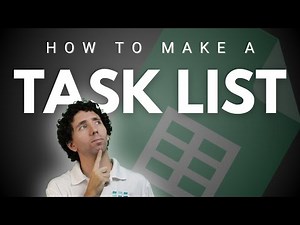 How to Make a Simple Task List in Google Sheets