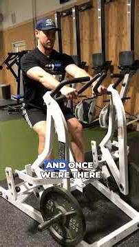 how to use the hammer strength horizontal row machine | rapid fitness dell rapids