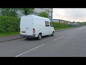 Mercedes Sprinter with m112 3.2 V6 engine swap