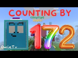 Counting by 172 Song | Minecraft Numberblocks Counting Songs | Math and Number Songs for Kids
