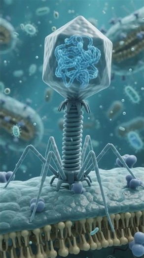 Bacteriophage — The Virus That Infects Bacteria! #brainboost #science