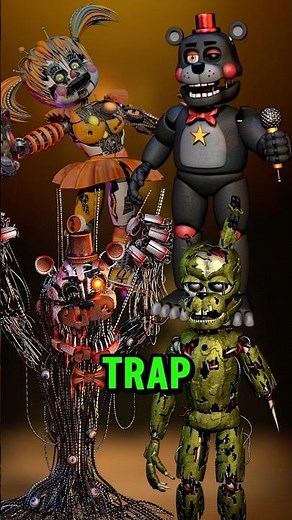 FNAF PIZZERIA SIMULATOR EXPLAINED #fivenightsatfreddys #fnaf #scary #fnafmovie #springtrap