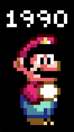 Evolution of Mario #mario #supermariobros #supermario #nintendo