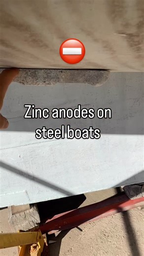 Sailing the world | Weltreise on Instagram: "On my new sailboat I checked my zinc anodes and most of them was directly attached to the steel hull. In that way the ⚡️ can not run through the anode. The corrosion protection is then not happening. Checks you anodes. #sailboat #zinc #zincanode #segeln #segelboot #zinkanoden #mistake #diyboat #bluewatersailing #sailing"