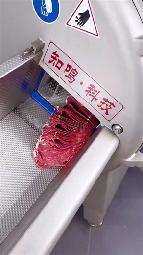 硬邦邦的凍肉怎麼切？這臺砍排機，切絲切片都輕鬆，省時又省人工！ #砍排機 #切肉機 #切片機 #切絲機 #食品機械設備