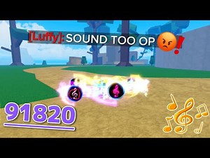 BEST Sound Fruits Combo With All V2 Styles! (Blox Fruits)
