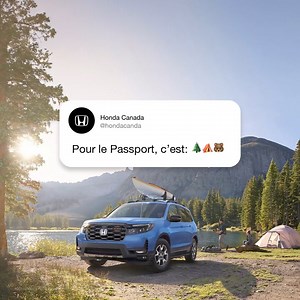 If your car was an emoji, which one would it be? 🧐 - Si votre voiture était un emoji, ce serait lequel? 🧐 #WorldEmojiDay #JournéeMondialeDeLEmoji #HondaPassport | Honda Canada