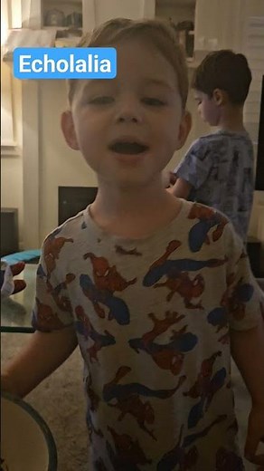 child repeating words -Echolalia 2 years 8 months