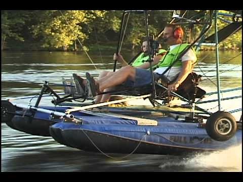 Flight Video of Quicksilver Ultralight Light Sport Plane With Floats In Iowa