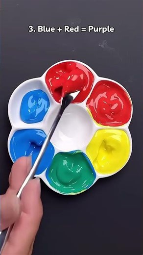 Primary Color Chart #colors #asmr #chart #mix