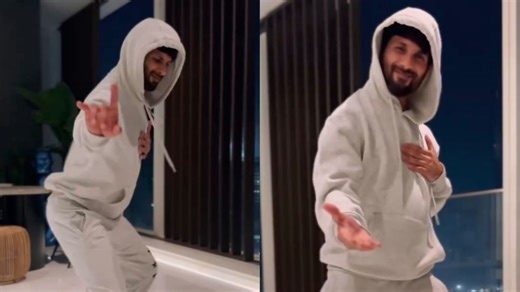 Shahid Kapoor dancing on Akshay Kumar-Katrina Kaif's Jee Karda Song