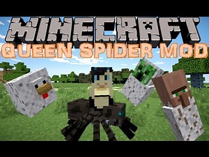 UNE ARMEE D’ARAIGNEES !! - MOD QUEEN SPIDER REBORN Minecraft [FR] [HD]