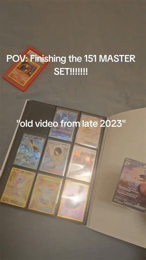 provenance on Instagram: "Finishing the MASTER SET!!! #pokemon #masterset #151"