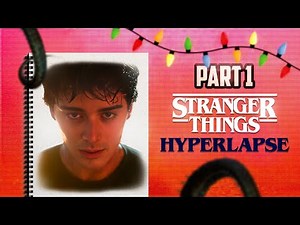 Drawing Will From "Stranger Things"- Hyperlapse- Part 1