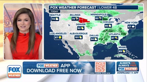 Weather in America: June 16, 2025