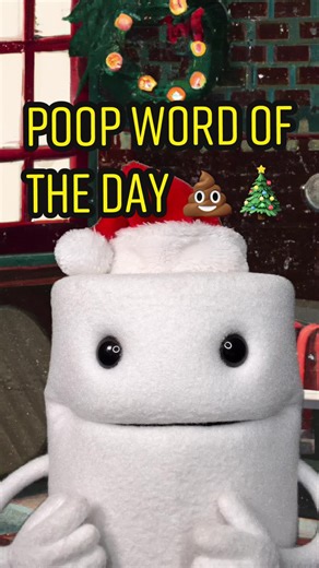 Christmas Poop Word of the Day: Drop One Down the Chimney