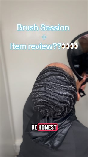 From messy to WavyShina-approved #360waves #wavyhairroutine #waves #waves #morningroutine #wavyhair