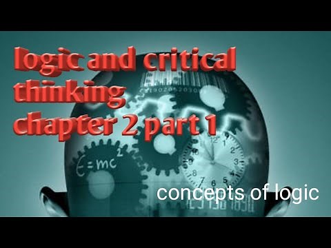 Ethiopian university freshman courses|logic and critikal thinking chaptr 2 part 1 basic conceots