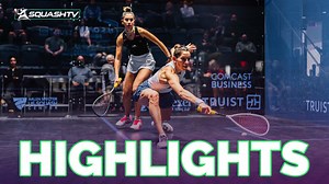 7K views · 111 reactions | World No.5 Joelle King came up against Egyptian youngster Jana Shiha in the second round of the U.S. Open Squash yesterday  Watch the highlights from their clash below ⤵️ #USOpenSquash | PSA Squash Tour | Facebook