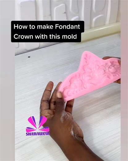Fondant Crown Making Tutorial with Mold for Cake Decorating