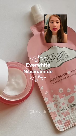 Niacinamide Brightening Cream for Face with Sakura | Everwhite Review