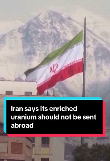 Iran's Supreme Leader says its enriched uranium must stay in the country, Reuters is reporting this morning. Those headlines sent oil prices higher. On Wednesday President Donald Trump said the US was in the